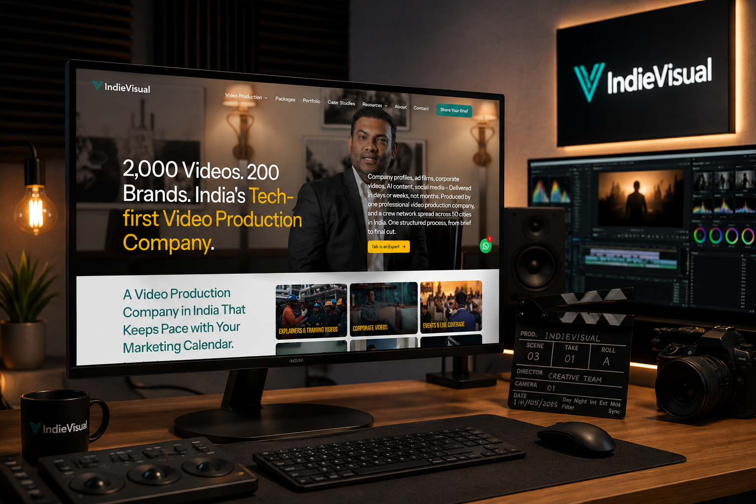 Indievisual brand Approach