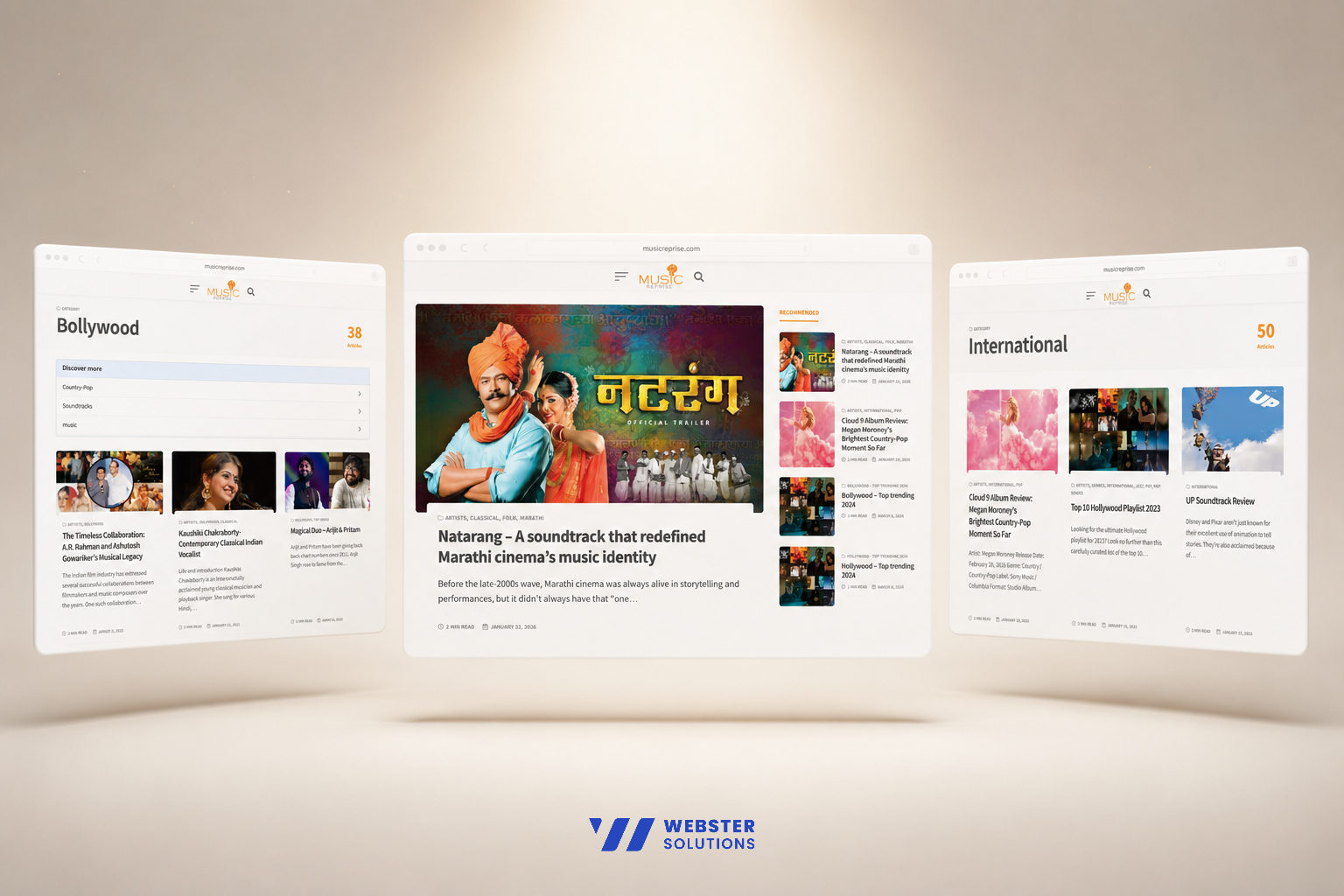 Music Reprise brand Approach