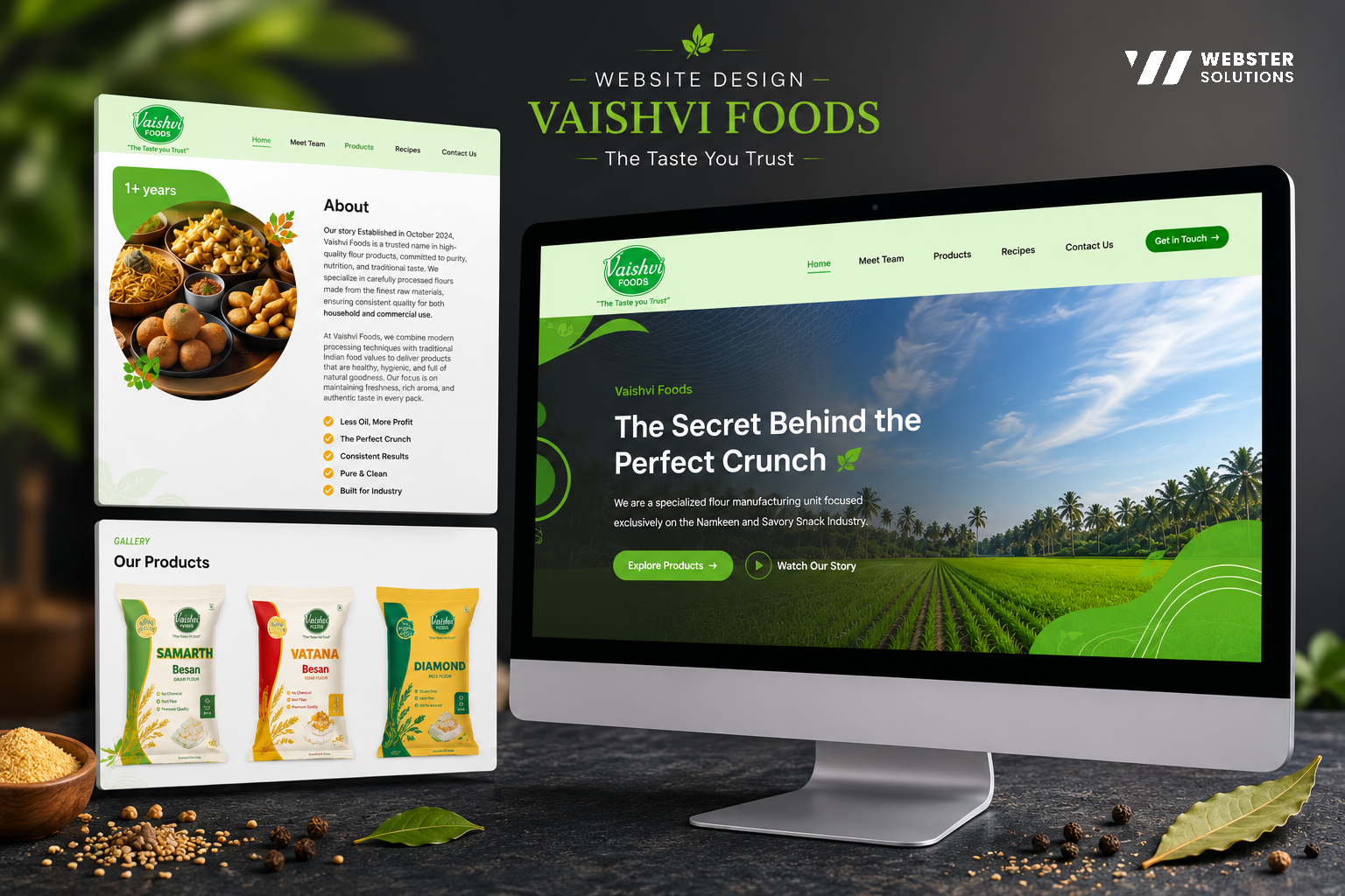 Vaishvi Foods brand Approach
